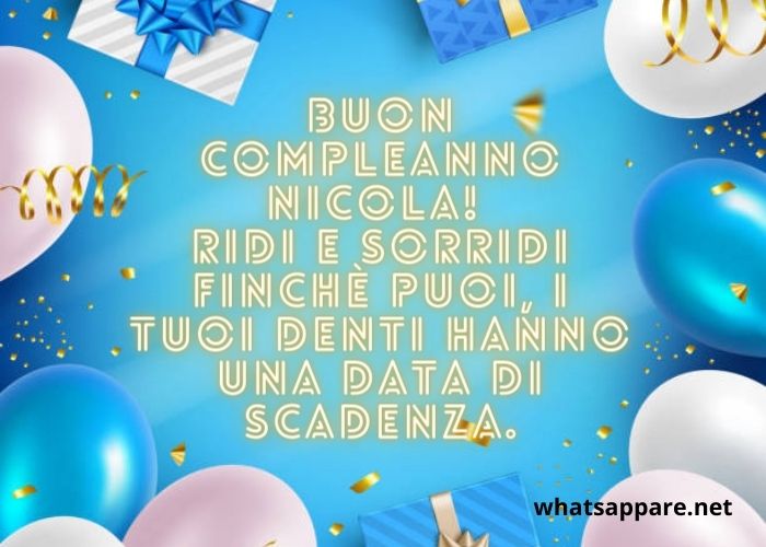 Buon compleanno Nicola – immagine di buon compleanno n. 79