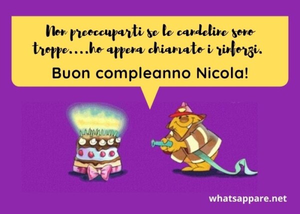 Buon compleanno Nicola – immagine di buon compleanno n. 80