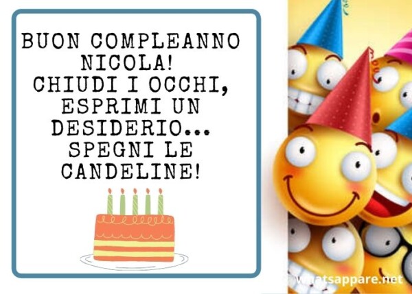 Buon compleanno Nicola – immagine di buon compleanno n. 83