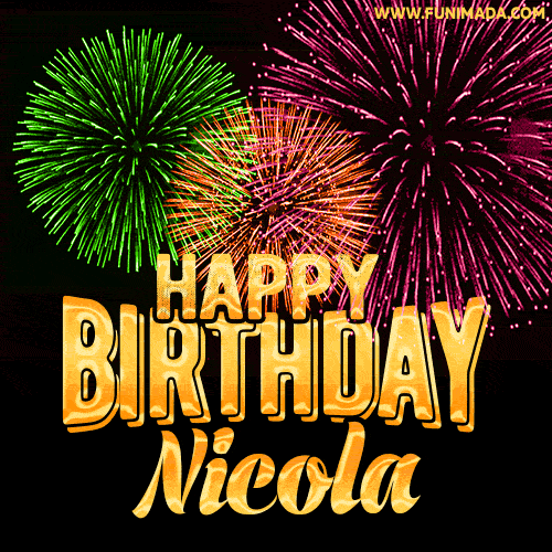 Buon compleanno Nicola – GIF di buon compleanno n. 11