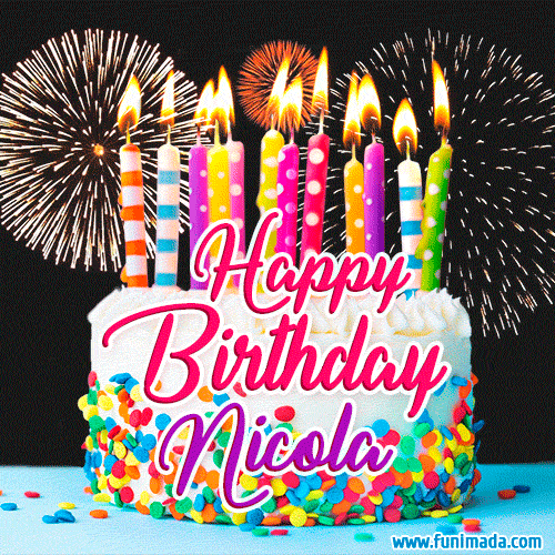 Buon compleanno Nicola – GIF di buon compleanno n. 14