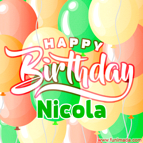 Buon compleanno Nicola – GIF di buon compleanno n. 17