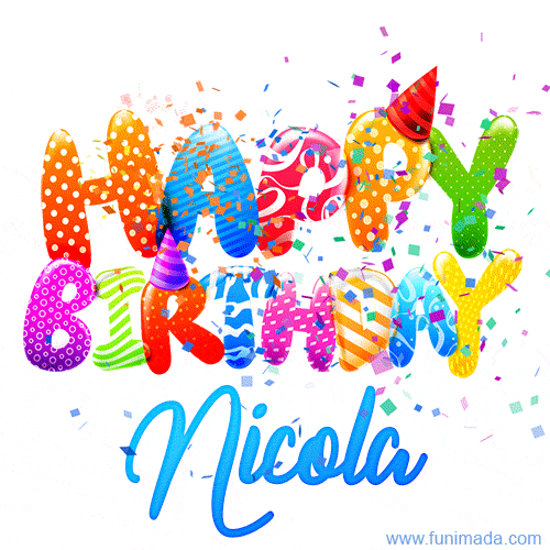 Buon compleanno Nicola – GIF di buon compleanno n. 18