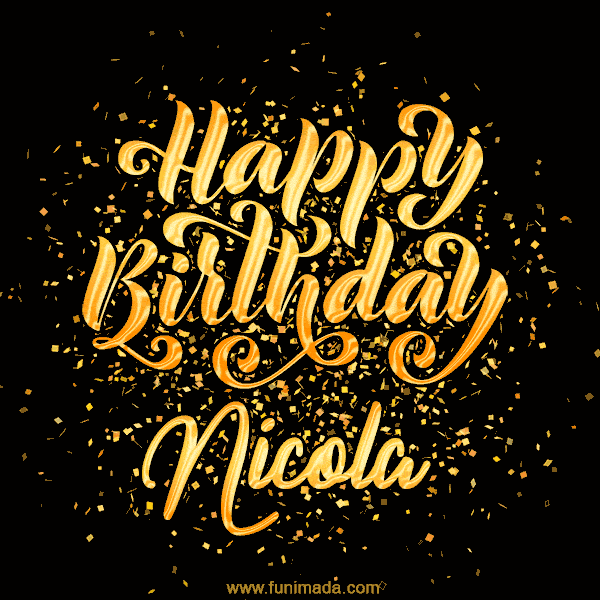 Buon compleanno Nicola – GIF di buon compleanno n. 19