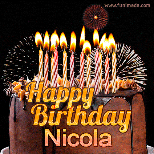 Buon compleanno Nicola – GIF di buon compleanno n. 20