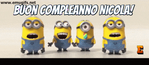 Buon compleanno Nicola – GIF di buon compleanno n. 21