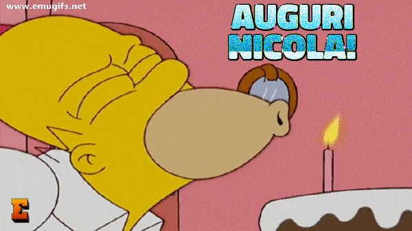Buon compleanno Nicola – GIF di buon compleanno n. 22
