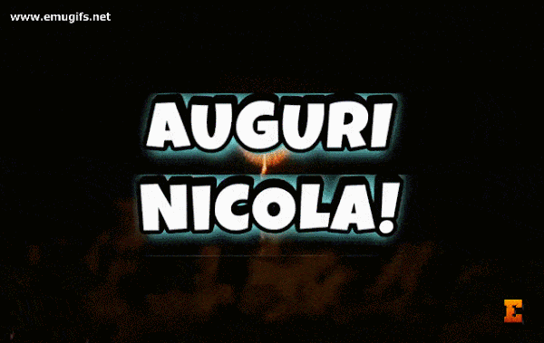 Buon compleanno Nicola – GIF di buon compleanno n. 25
