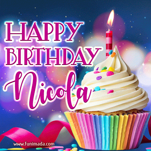 Buon compleanno Nicola – GIF di buon compleanno n. 10
