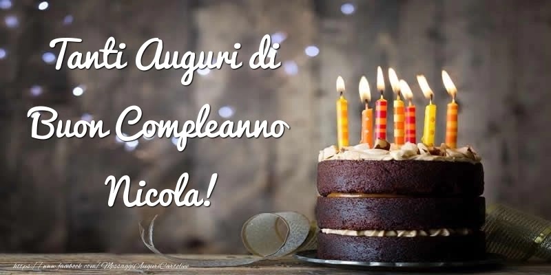 Buon compleanno Nicola – immagine di buon compleanno n. 1