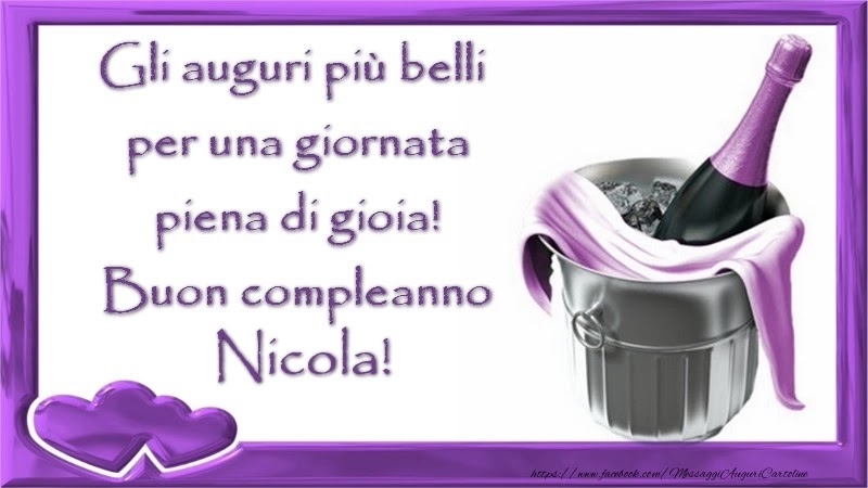 Buon compleanno Nicola – immagine di buon compleanno n. 101