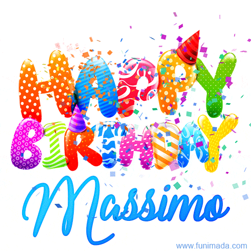 Buon compleanno Massimo – GIF di buon compleanno n. 11