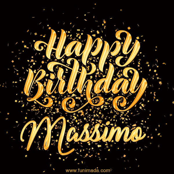 Buon compleanno Massimo – GIF di buon compleanno n. 12