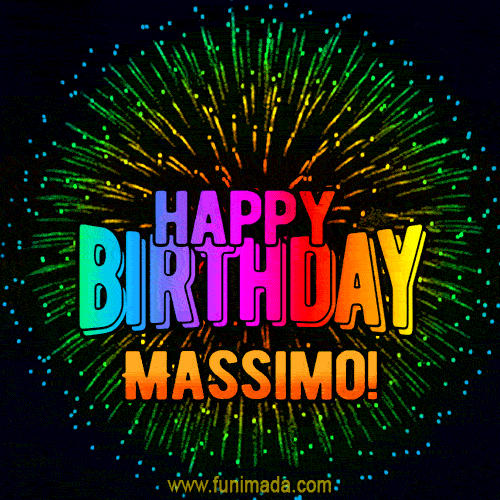 Buon compleanno Massimo – GIF di buon compleanno n. 14