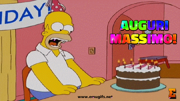 Buon compleanno Massimo – GIF di buon compleanno n. 21