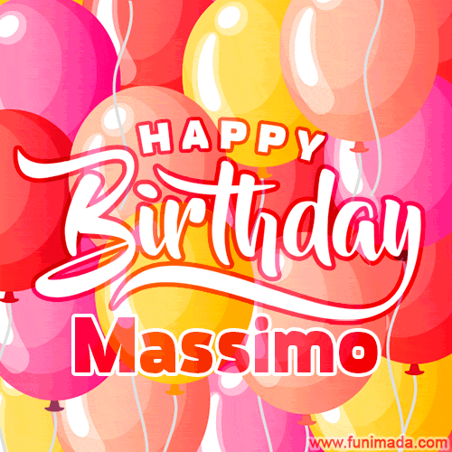 Buon compleanno Massimo – GIF di buon compleanno n. 8