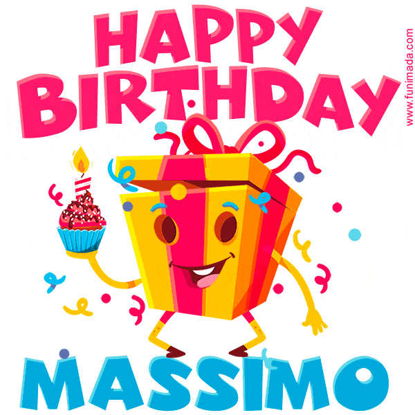 Buon compleanno Massimo – GIF di buon compleanno n. 9
