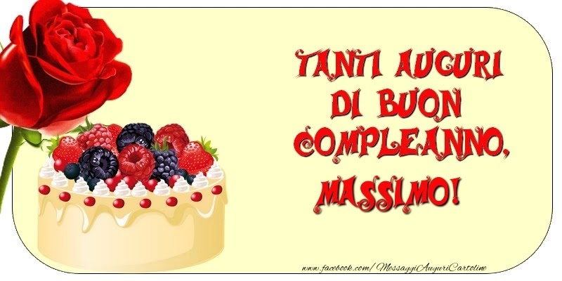 Buon compleanno Massimo – immagine di buon compleanno n. 118