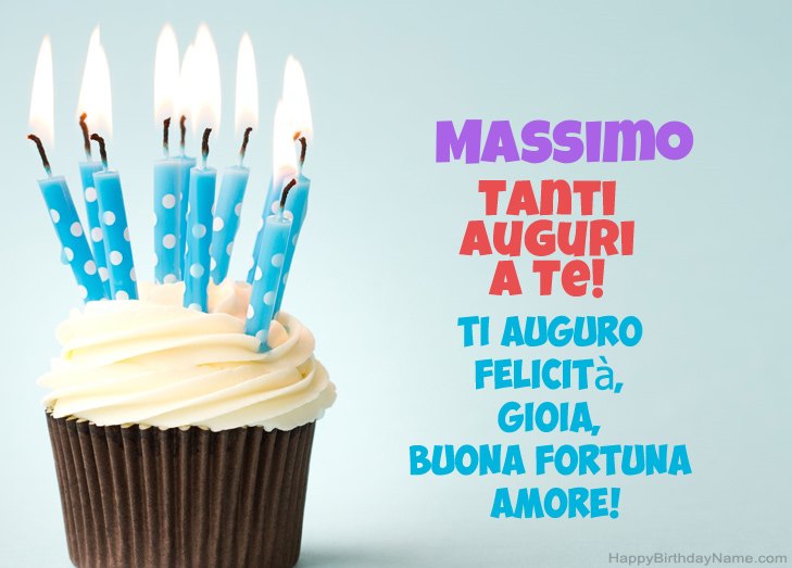 Buon compleanno Massimo – immagine di buon compleanno n. 57