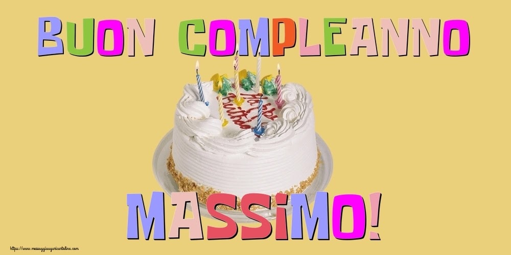 Buon compleanno Massimo – immagine di buon compleanno n. 143