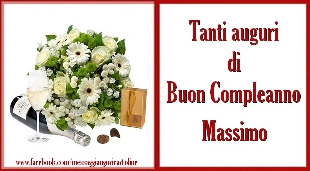 Buon compleanno Massimo – immagine di buon compleanno n. 144
