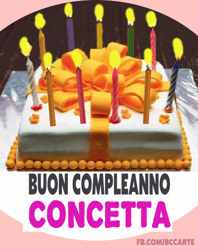 Buon compleanno Concetta – GIF di buon compleanno n. 29