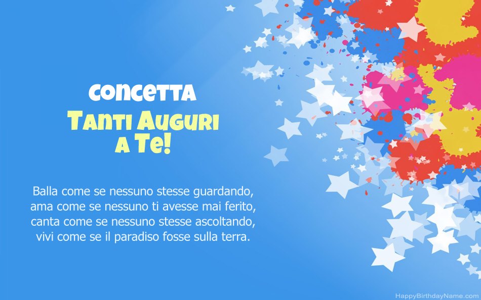 Buon compleanno Concetta – immagine di buon compleanno n. 58