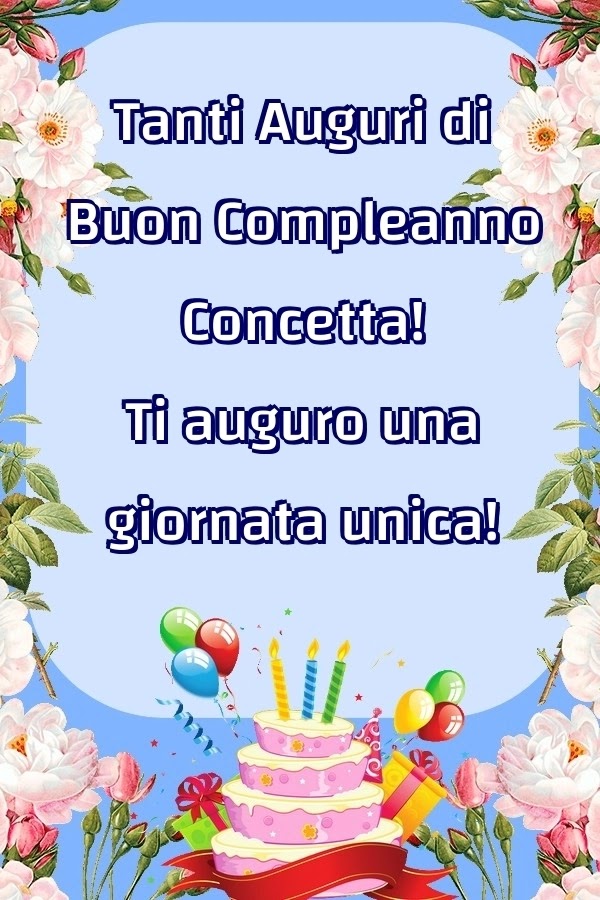 Buon compleanno Concetta – immagine di buon compleanno n. 34