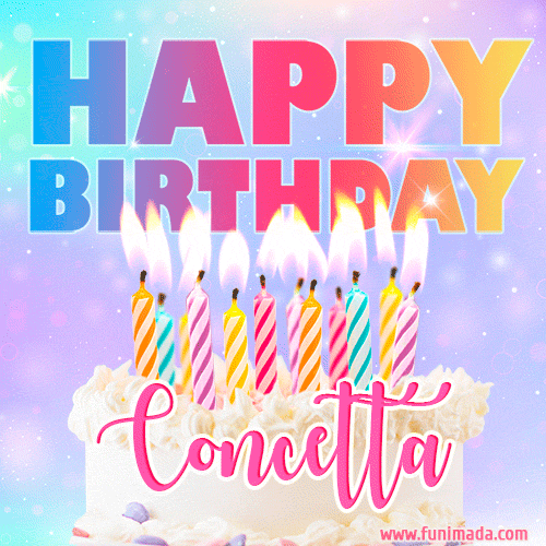 Buon compleanno Concetta – GIF di buon compleanno n. 8