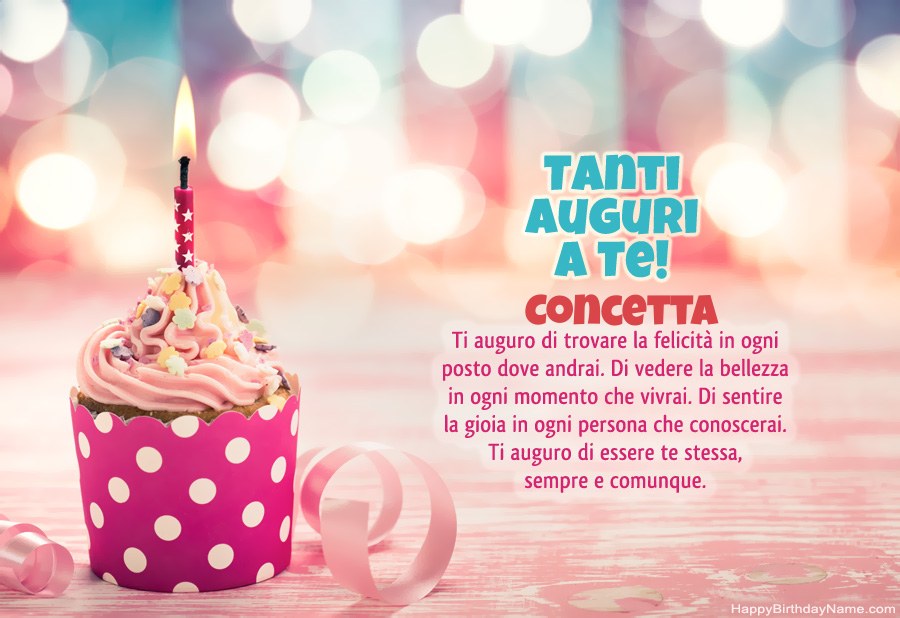 Buon compleanno Concetta – immagine di buon compleanno n. 1