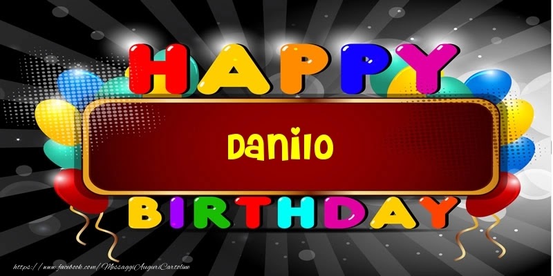 Buon compleanno Danilo – immagine di buon compleanno n. 72