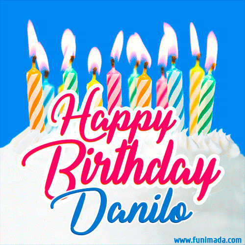 Buon compleanno Danilo – GIF di buon compleanno n. 15