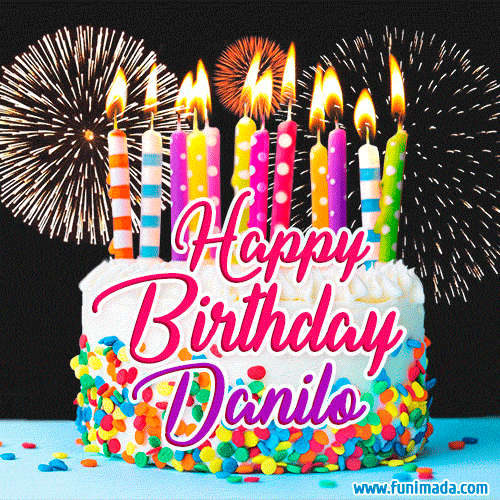 Buon compleanno Danilo – GIF di buon compleanno n. 10