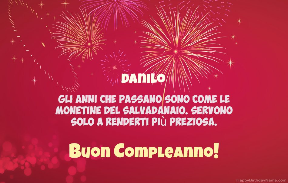 Buon compleanno Danilo – immagine di buon compleanno n. 41