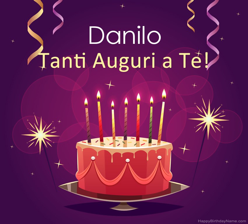 Buon compleanno Danilo – immagine di buon compleanno n. 43