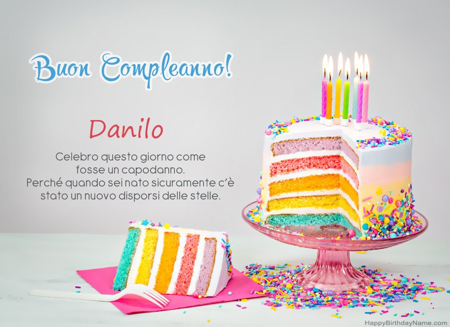 Buon compleanno Danilo – immagine di buon compleanno n. 30