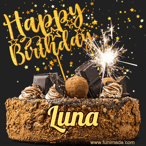 Buon compleanno Luna – GIF di buon compleanno n. 9