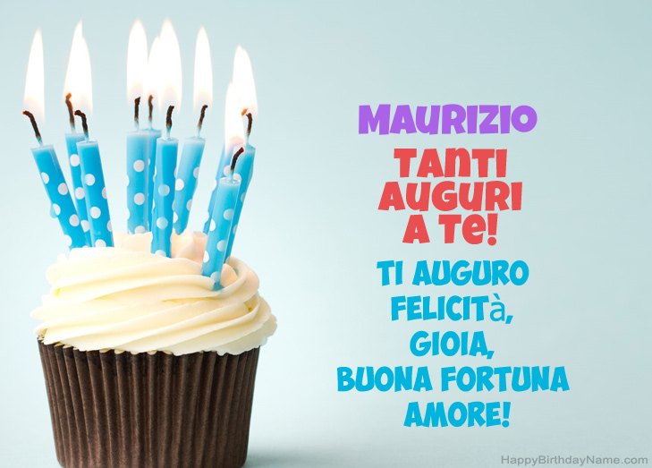 Buon compleanno Maurizio – immagine di buon compleanno n. 46