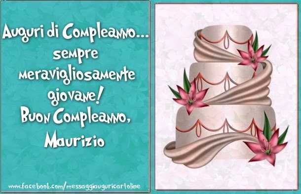 Buon compleanno Maurizio – immagine di buon compleanno n. 79