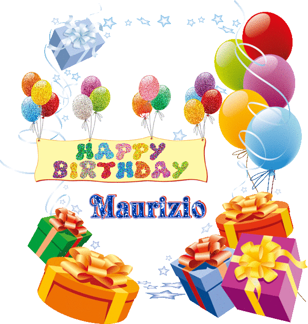 Buon compleanno Maurizio – GIF di buon compleanno n. 3