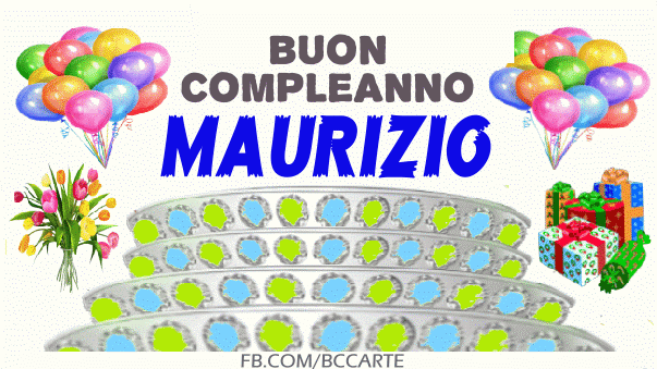 Buon compleanno Maurizio – GIF di buon compleanno n. 4