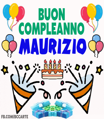 Buon compleanno Maurizio – GIF di buon compleanno n. 5