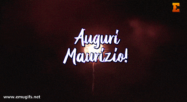 Buon compleanno Maurizio – GIF di buon compleanno n. 10