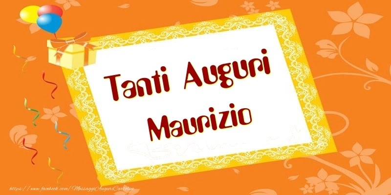 Buon compleanno Maurizio – immagine di buon compleanno n. 107