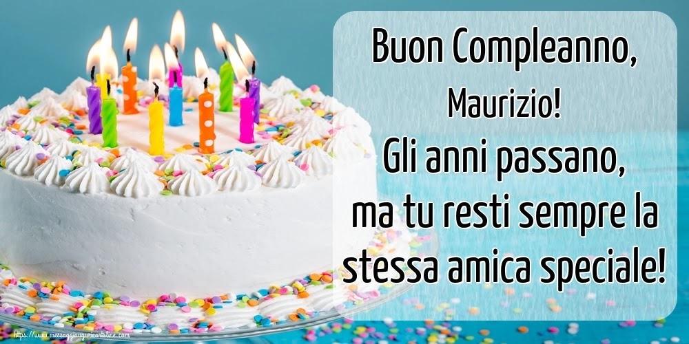 Buon compleanno Maurizio – immagine di buon compleanno n. 84