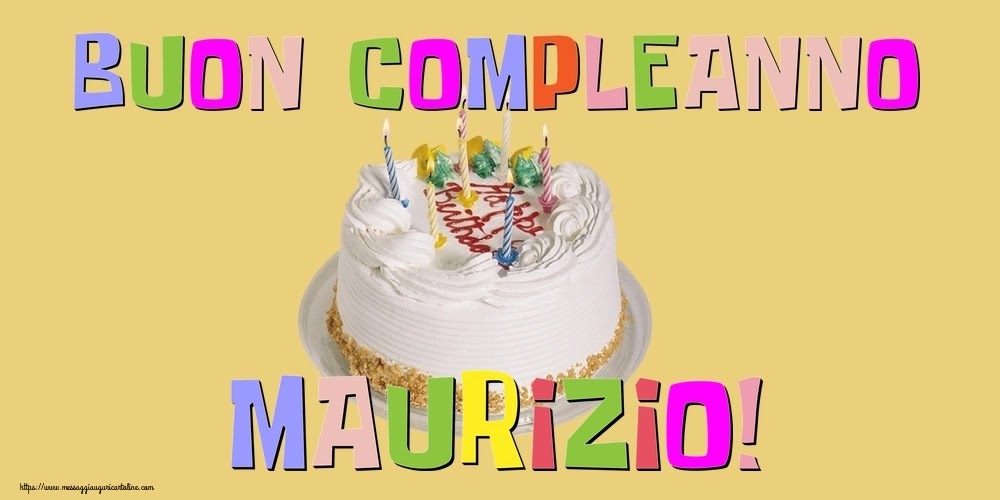 Buon compleanno Maurizio – immagine di buon compleanno n. 90
