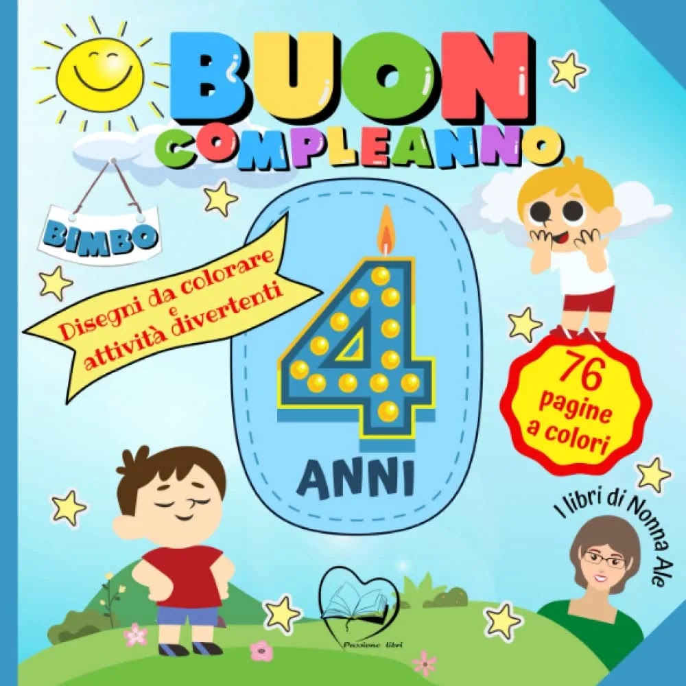 Auguri E Frasi Di Buon Compleanno Per I 4 Anni, Con Immagini – immagine di buon compleanno n. 2