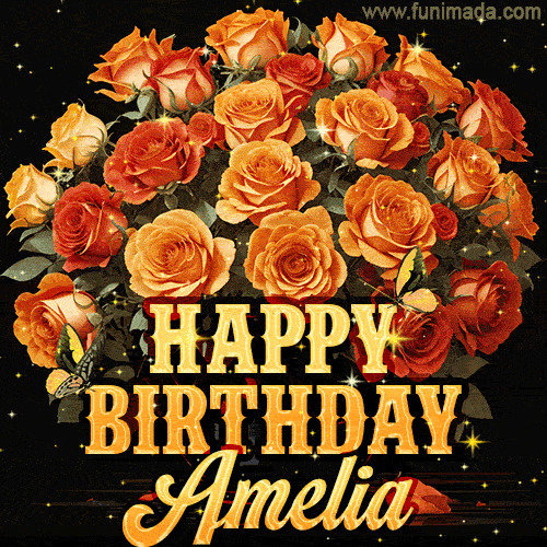 Buon compleanno Amelia – GIF di buon compleanno n. 14