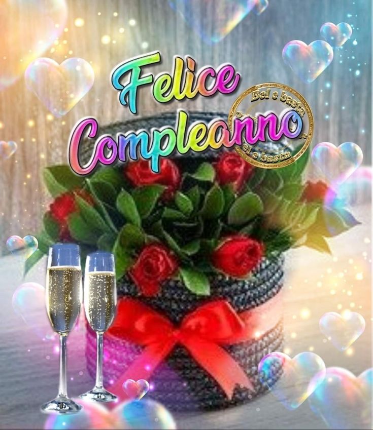 Cin cin – immagine di buon compleanno n. 16