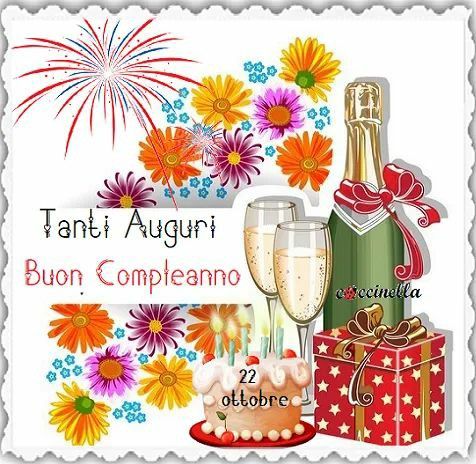 Cin cin – immagine di buon compleanno n. 21
